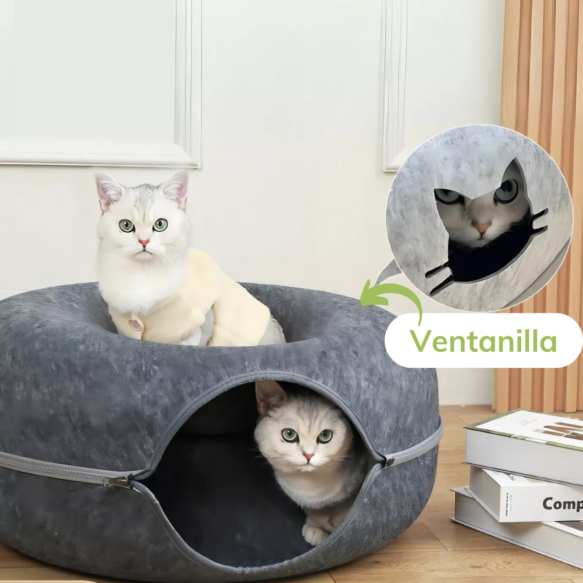Cama Gato Cat Tunnel