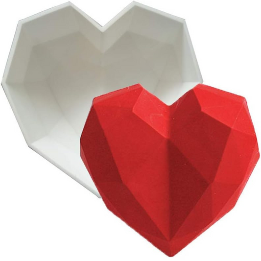 Molde de Silicona De Corazón 3D